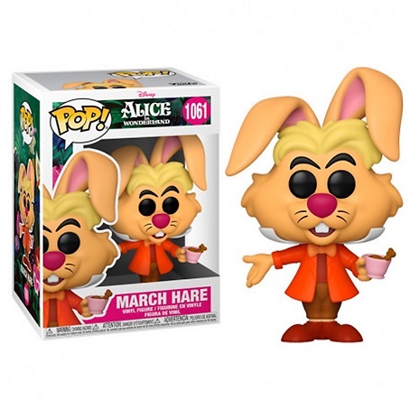 Alicia en el País de las Maravillas POP! Disney Vinyl Figura March Hare 9 cm 