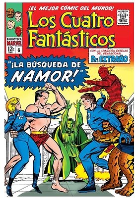 BIBLIOTECA MARVEL 19 LOS 4 FANTASTICOS 6 