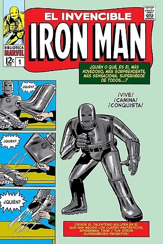 BIBLIOTECA MARVEL EL INVENCIBLE IRON-MAN 1 