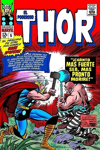 BIBLIOTECA MARVEL EL PODEROSO THOR 5 