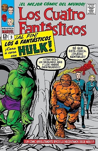 BIBLIOTECA MARVEL LOS 4 FANTASTICOS 3 