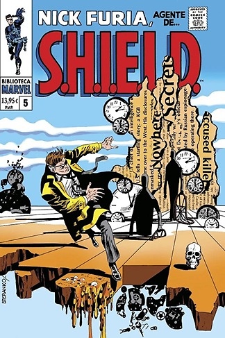 BIBLIOTECA MARVEL NICK FURIA, AGENTE DE S.H.I.E.L.D. 5 