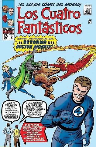 BIBLIOTECA MARVEL. LOS 4 FANTÁSTICOS 2 