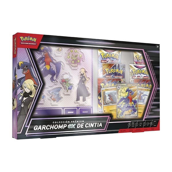 CAJA COLECCIÓN PREMIUM EX POKEMON TCG GARCHOMP 