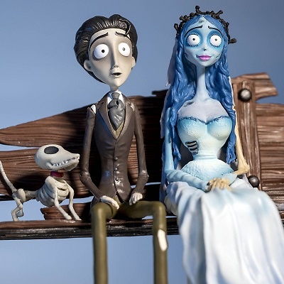 CORPSE BRIDE SET FIGURAS LA NOVIA CADAVER 