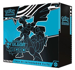 Caja de Entrenador Élite Pokemon Fulgor Negro 