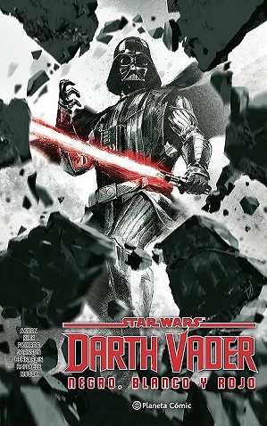 DARTH VADER: BLANCO, NEGRO Y ROJO 