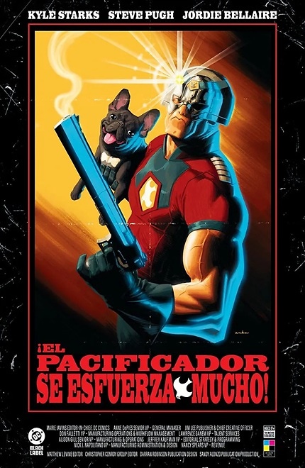DC BLACK LABEL: ¡EL PACIFICADOR SE ESFUERZA MUCHO! 