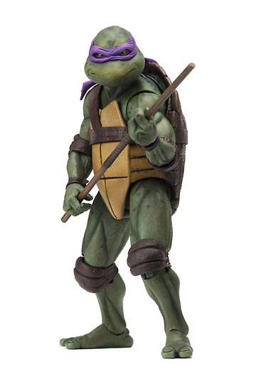 DONATELLO FIGURA 18 CM SCALE ACTION FIGURE TMNT MOVIE 1990 