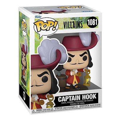 Disney: Villains POP! Disney Vinyl Figura Captain Hook 9 cm 
