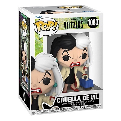 Disney: Villains POP! Disney Vinyl Figura Cruella de Vil 9 cm 