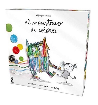 EL MONSTRUO DE COLORES JUEGO DE MESA 