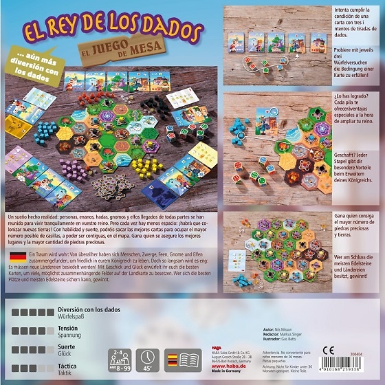 El Rey de los Dados - El Juego de Mesa 