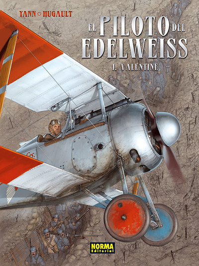 El piloto del Edelweiss nº 1 Valentine 