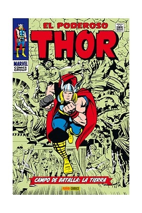 El poderoso Thor Campo de batalla la Tierra 