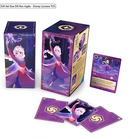 Gift Set Elsa Gift Box Inglés - Disney Lorcana TCG 