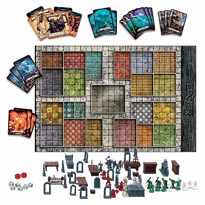 HEROQUEST BASICO JUEGO TABLERO 