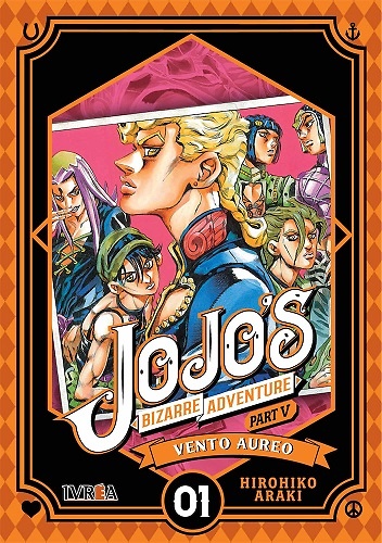 JOJO'S BIZARRE ADVENTURE PARTE 5: VENTO AUREO 01 