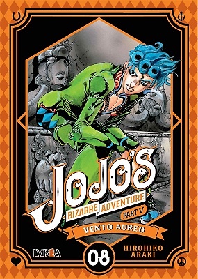 JOJO'S BIZARRE ADVENTURE PARTE 5: VENTO AUREO 08 