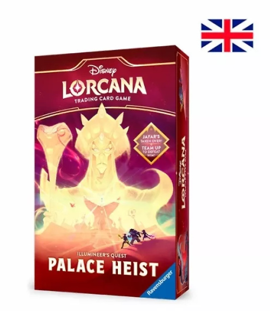 LORCANA Illumineer's Quest Palace Heist Reign of Jafar Inglés - Disney 