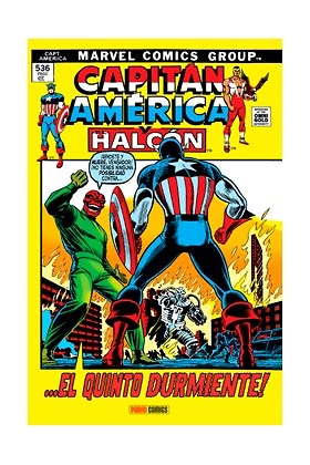 Marvel Gold Capitan America y El Halcon ¡El quinto durmiente! 