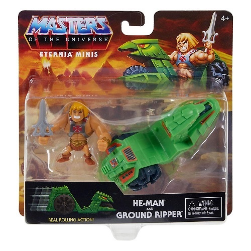 Masters of the Universe Eternia Minis Vehículos + Figuras 