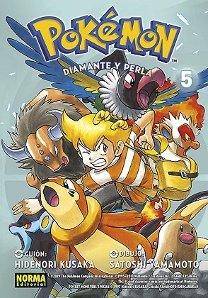 POKÉMON 21. DIAMANTE Y PERLA 5 