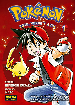 POKÉMON Nº 1 ROJO, VERDE Y AZUL Nº 1 