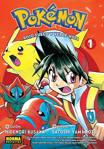 POKEMON 13. ROJO FUEGO Y VERDE HOJA 1 