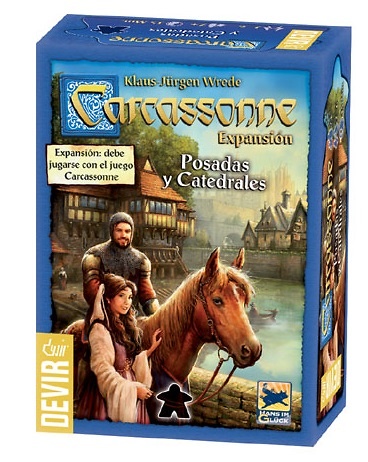 Posadas y Catedrales Carcassonne Expansion 