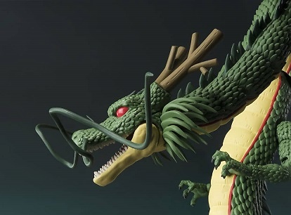 SHENRON FIG. 28 CM DRAGON BALL Z SH FIGUARTS RE-ISSUE 