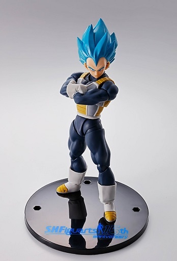 SUPER SAIYAN GOD VEGETA SH 15TH ANNIVERSARY DRAGON BALL SH FIGUART 