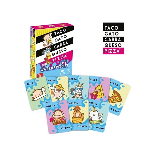 TACO, GATO, CABRA, QUESO, PIZZA WATERPROOF 