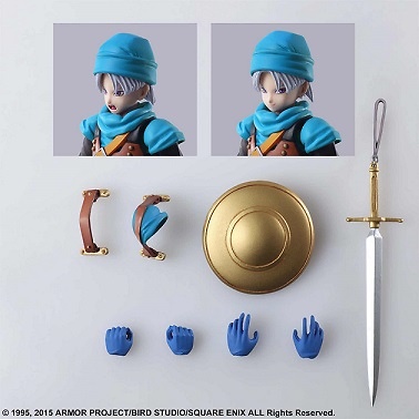 TERRY DRAGON QUEST VI: REALMS OF REVELATION BRING ARTS ACTION FIGURE 