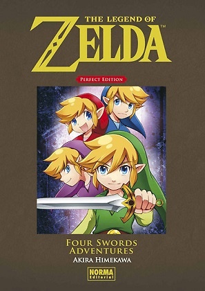 THE LEGEND OF ZELDA PERFECT EDITION FOUR SWORDS ADVENTURES 