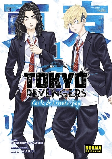 TOKYO REVENGERS. CARTA DE KEISUKE BAJI 1 