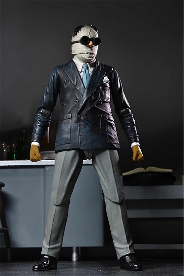 ULTIMATE INVISIBLE MAN FIG 18 CM UNIVERSAL MONSTERS SCALE ACTION FIGURE 