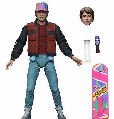 ULTIMATE MARTY MCFLY FIGURA 18 CM SCALE ACTION FIGURE BACK TO THE FUTURE 2 