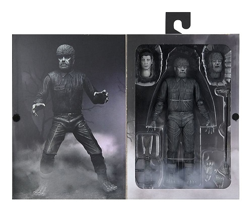 Universal Monsters Figura Ultimate The Wolf Man (Black & White) 18 cm 