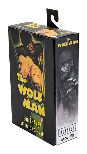 Universal Monsters Figura Ultimate The Wolf Man (Black & White) 18 cm 