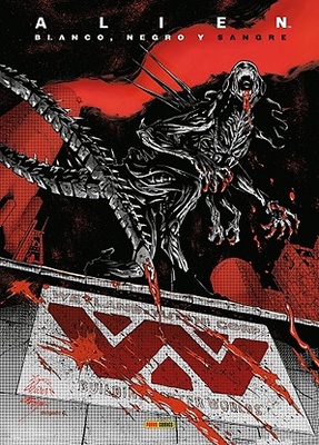 ALIEN BLANCO, NEGRO Y SANGRE