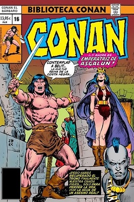 BIBLIOTECA MARVEL CONAN EL BARBARO 16