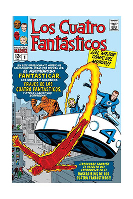 BIBLIOTECA MARVEL LOS 4 FANTÁSTICOS 1