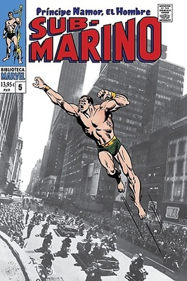 BIBLIOTECA MARVEL NAMOR, EL HOMBRE SUBMARINO 5 
