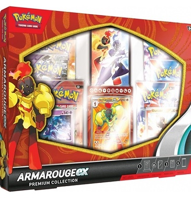  Colección prémium Armarouge ex de JCC Pokémon