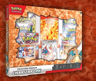  Colección prémium Charizard ex de JCC Pokémon