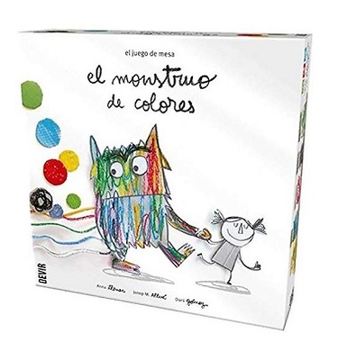 EL MONSTRUO DE COLORES JUEGO DE MESA