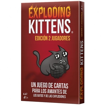 Exploding Kittens Edicion 2 Jugadores