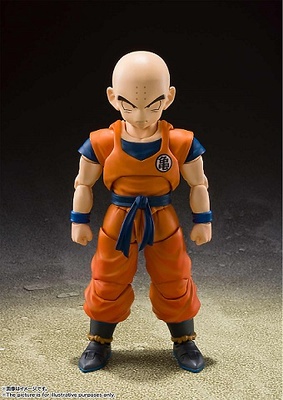KRILLIN EARTH S STRONGEST MAN FIG. 11,5 CM DRAGON BALL Z SH FIGUARTS RE-ISSUE