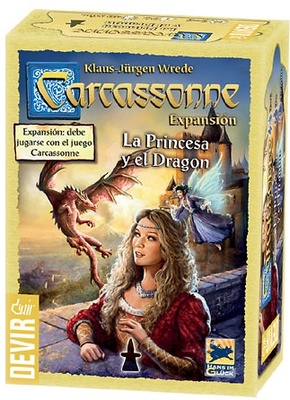 La princesa y el Dragon Carcassonne Expansion 